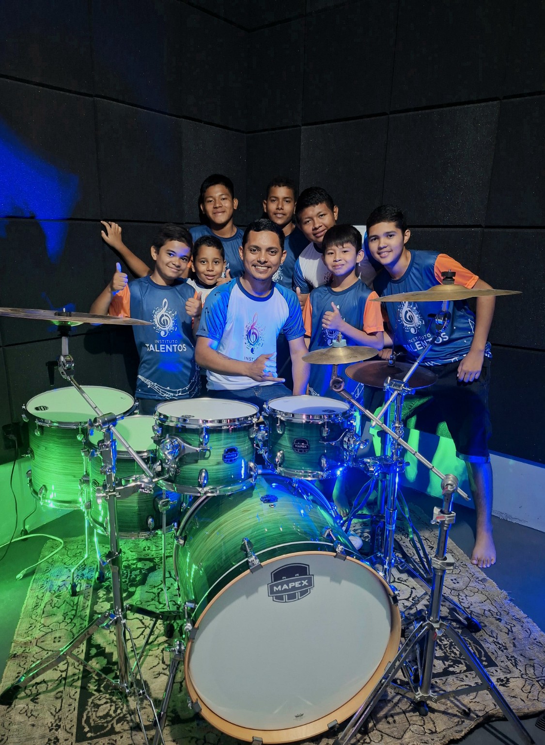 Turma de bateria
