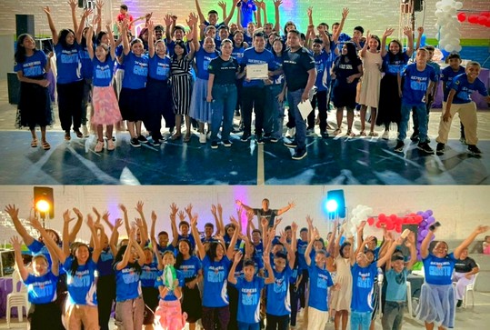 Participantes da I Gincana da Juventude Cristã