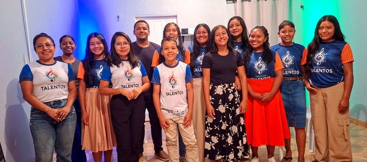 Turma do Projeto Jovens Talentos