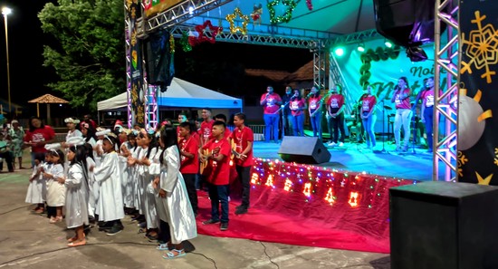 Participação em evento comunitário